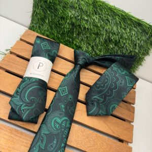 Gravata Kashimir Olg Verde