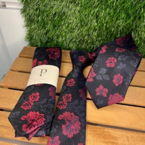Gravata Floral Meireles