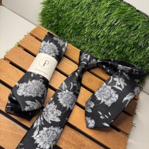 Gravata Floral Boker