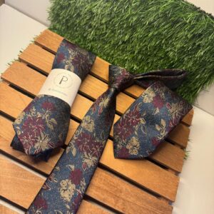 Gravata Floral Petri