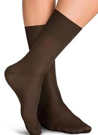 Meia Social Masculina Marrom – 100 % Algodão