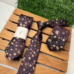 Gravata Floral Pontal