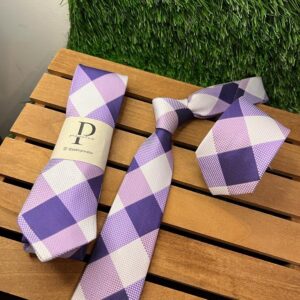 Gravata Xadrez Junqueira XI