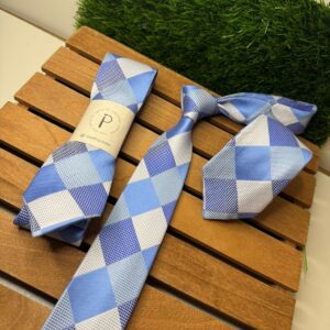 Gravata Xadrez Junqueira XII