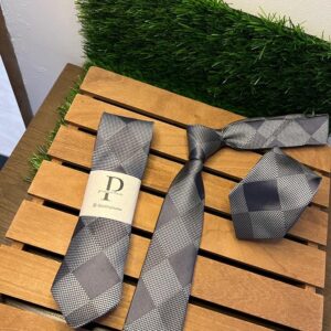 Gravata Xadrez Junqueira VIII