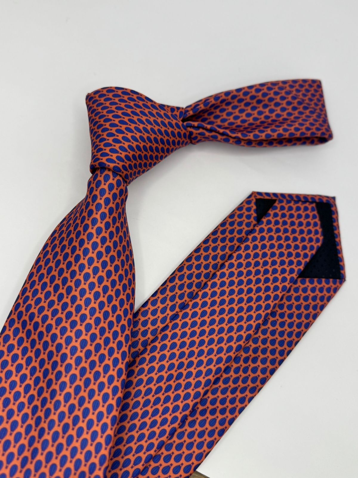 Gravata de Seda Paolo Laranja - Imagem 2