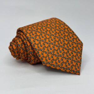 Gravata de Seda Giovanni Laranja