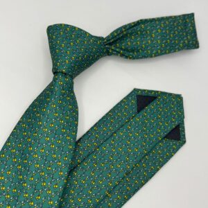 Gravata de Seda Giovanni Verde