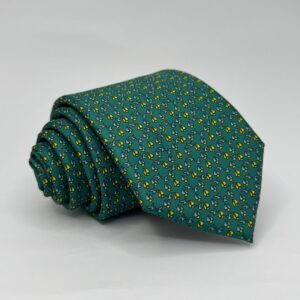 Gravata de Seda Giovanni Verde