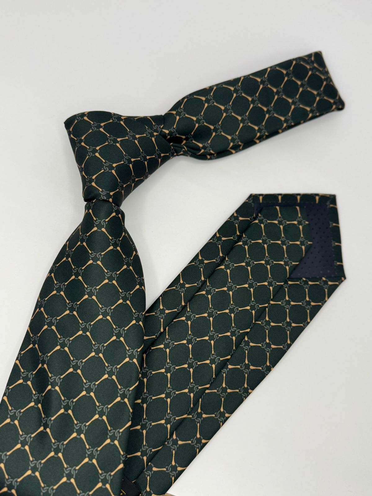 Gravata de Seda Matteo Verde - Imagem 2