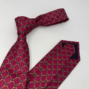 Gravata de Seda Matteo Fúcsia