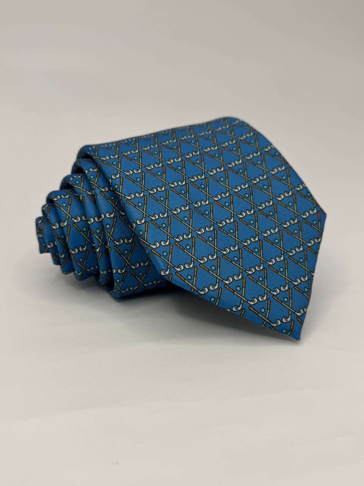 Gravata de Seda Salvatore Azul