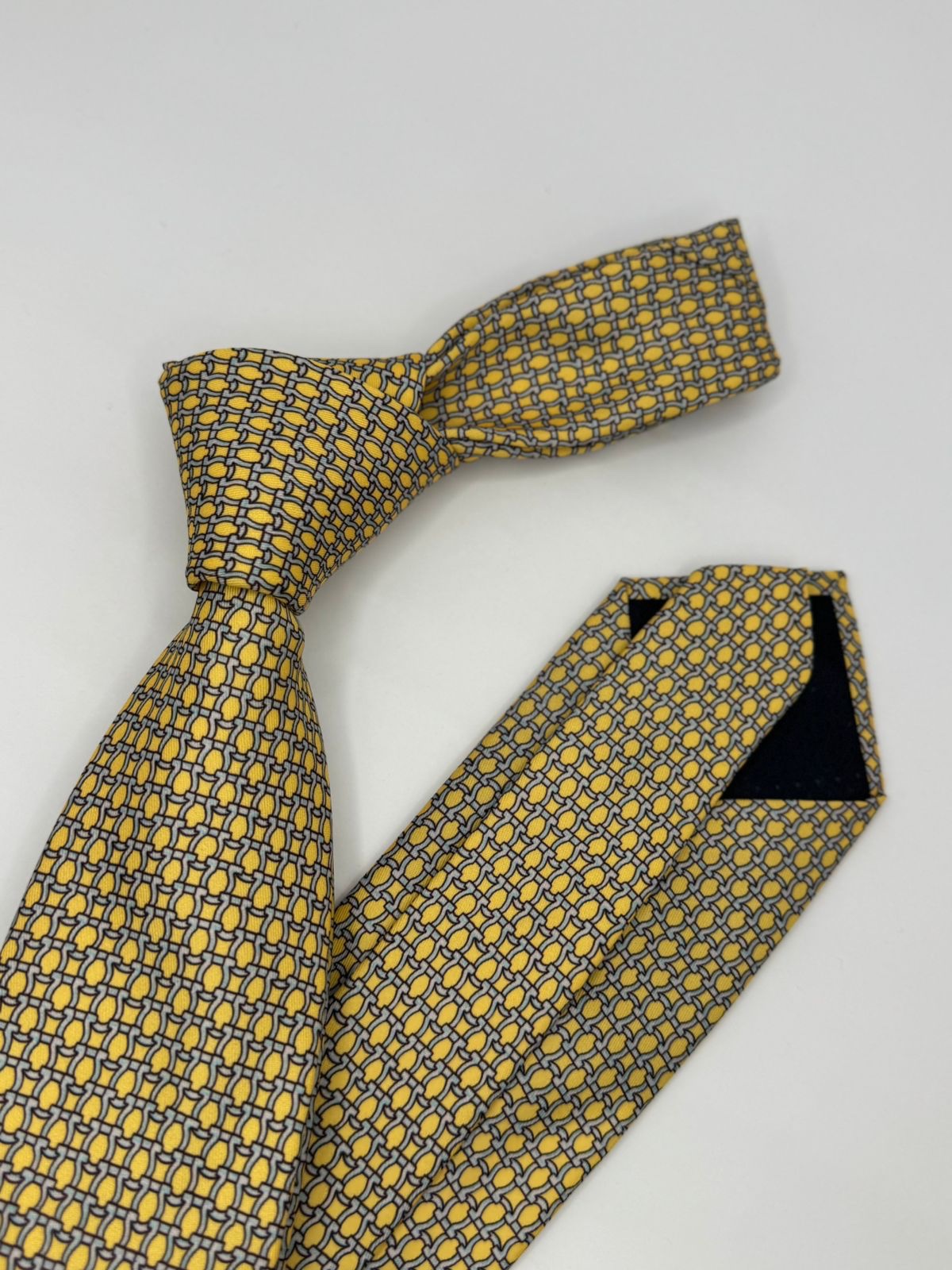 Gravata de Seda Lino - Imagem 2