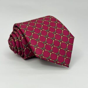 Gravata de Seda Matteo Fúcsia