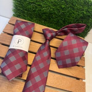 Gravata Xadrez Unieuro – SemiSlim 7,0 cm
