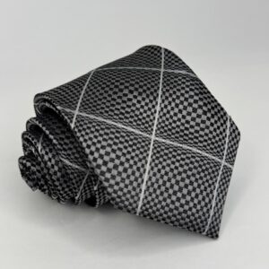 Gravata Xadrez Férez II – SemiSlim de 7,0 cm