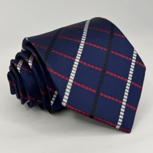Gravata Xadrez Ontur – SemiSlim de 7,0 cm